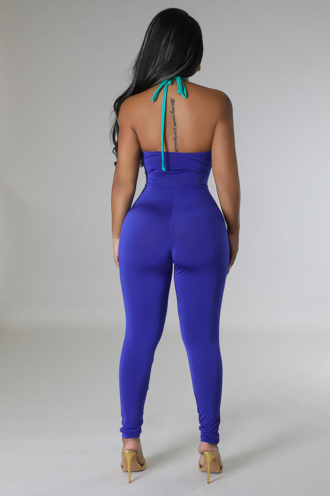 Color Block Jumpsuit