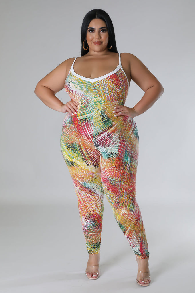 Multi Color Plus Size Long Cardigan