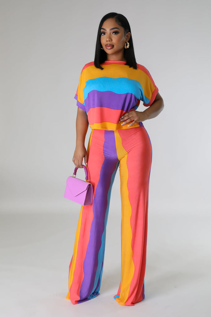 Color Me Bad Two Piece Set